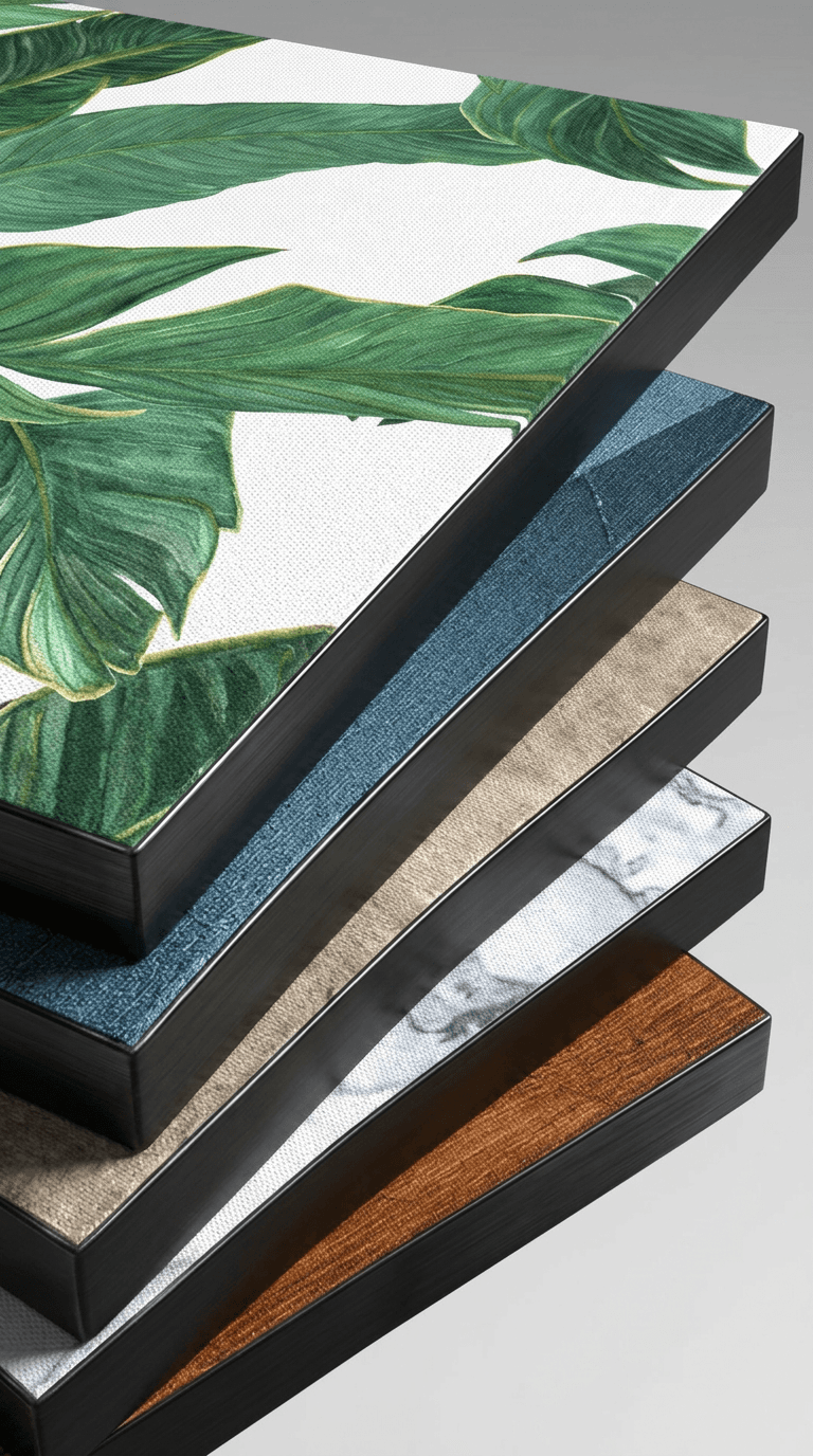 Changeable Fabrics detail